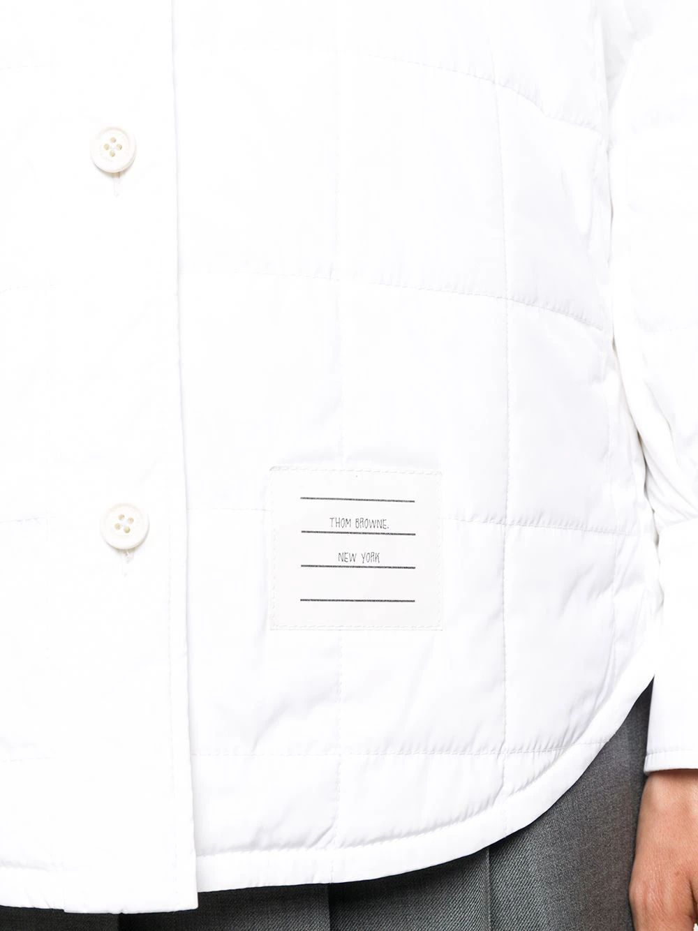 Flash Sale β Thom Browne Oversized quilted shirt jacket down jackets of women π 5 Thom Browne oversized quilted shirt jacket