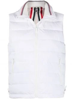 Thom Browne rear stripe padded gilet