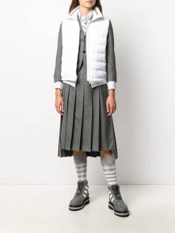 Thom Browne rear stripe padded gilet