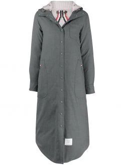 Thom Browne downfilled hooded coat