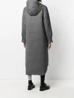 Thom Browne downfilled hooded coat
