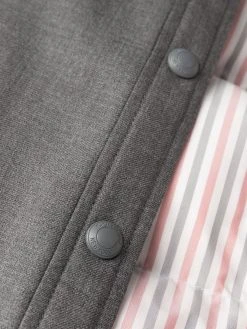 Thom Browne downfilled hooded coat