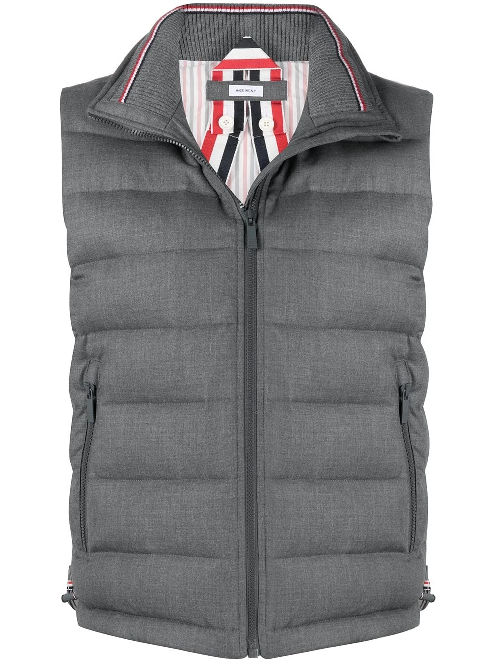 New π Thom Browne Padded funnel neck vest waistcoats & gilets of women π 1 Thom Browne padded funnel neck vest