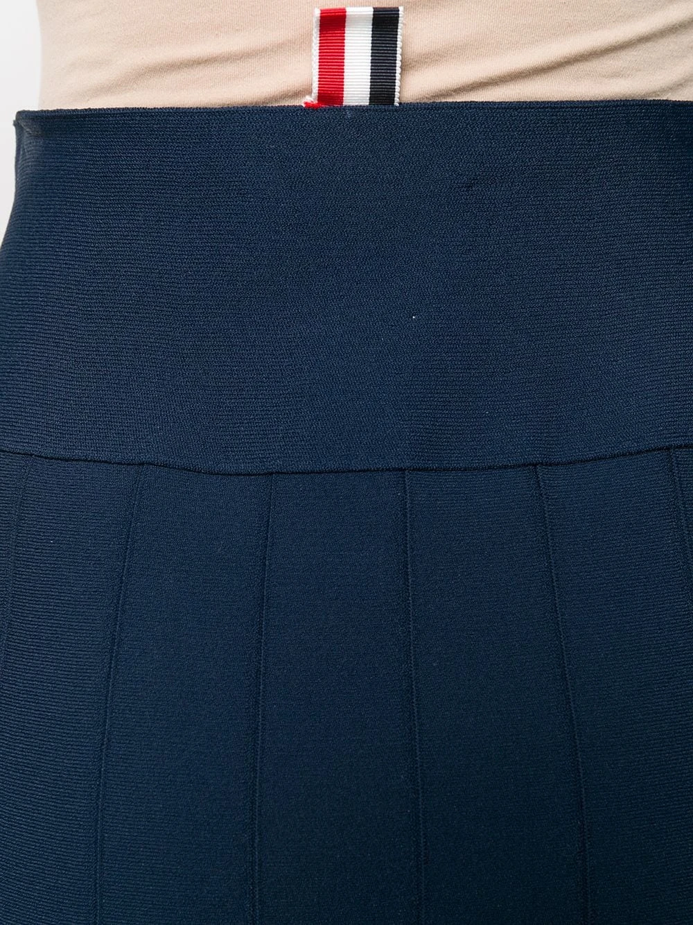 New π Thom Browne Stripe print box pleat skirt pleated skirts of women π 5 Thom Browne stripe-print box-pleat skirt