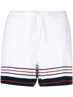 Thom Browne stripe-edge track shorts