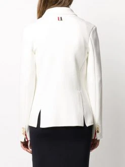 Thom Browne striped bow pocket blazer