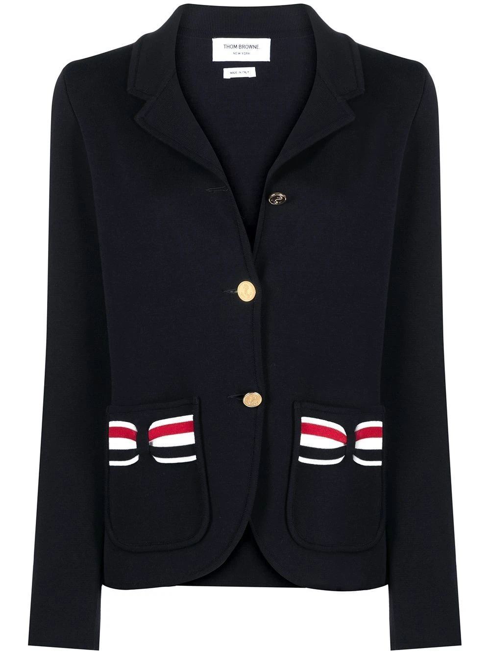 Best reviews of π₯ Thom Browne RWB bow single breasted jacket fitted jackets of women β 1 Thom Browne RWB-bow single-breasted jacket