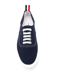Thom Browne Heritage cotton canvas sneakers