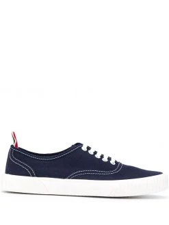 Thom Browne Heritage cotton canvas sneakers