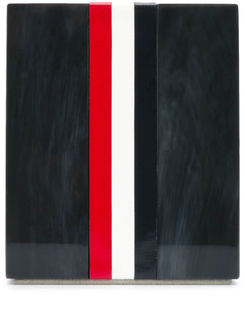 Best deal ❤️ Thom Browne Enamel stripe pen holder stationery of men ✨ 1 Thom Browne enamel stripe pen holder