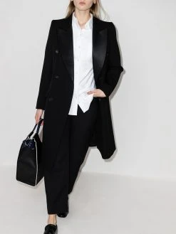 Thom Browne grosgrain-loop long-sleeve shirt