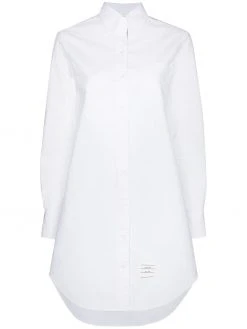 Thom Browne RWB-stripe mini shirtdress