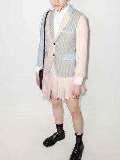 Thom Browne multi-panel striped blazer