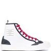 Thom Browne logo patch brogue sneakers