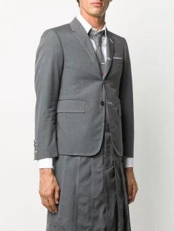 Thom Browne grey classic sport coat