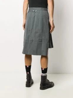 Best reviews of π Thom Browne Knee length pleated skirt bermuda shorts of men β¨ 8 Thom Browne knee-length pleated skirt