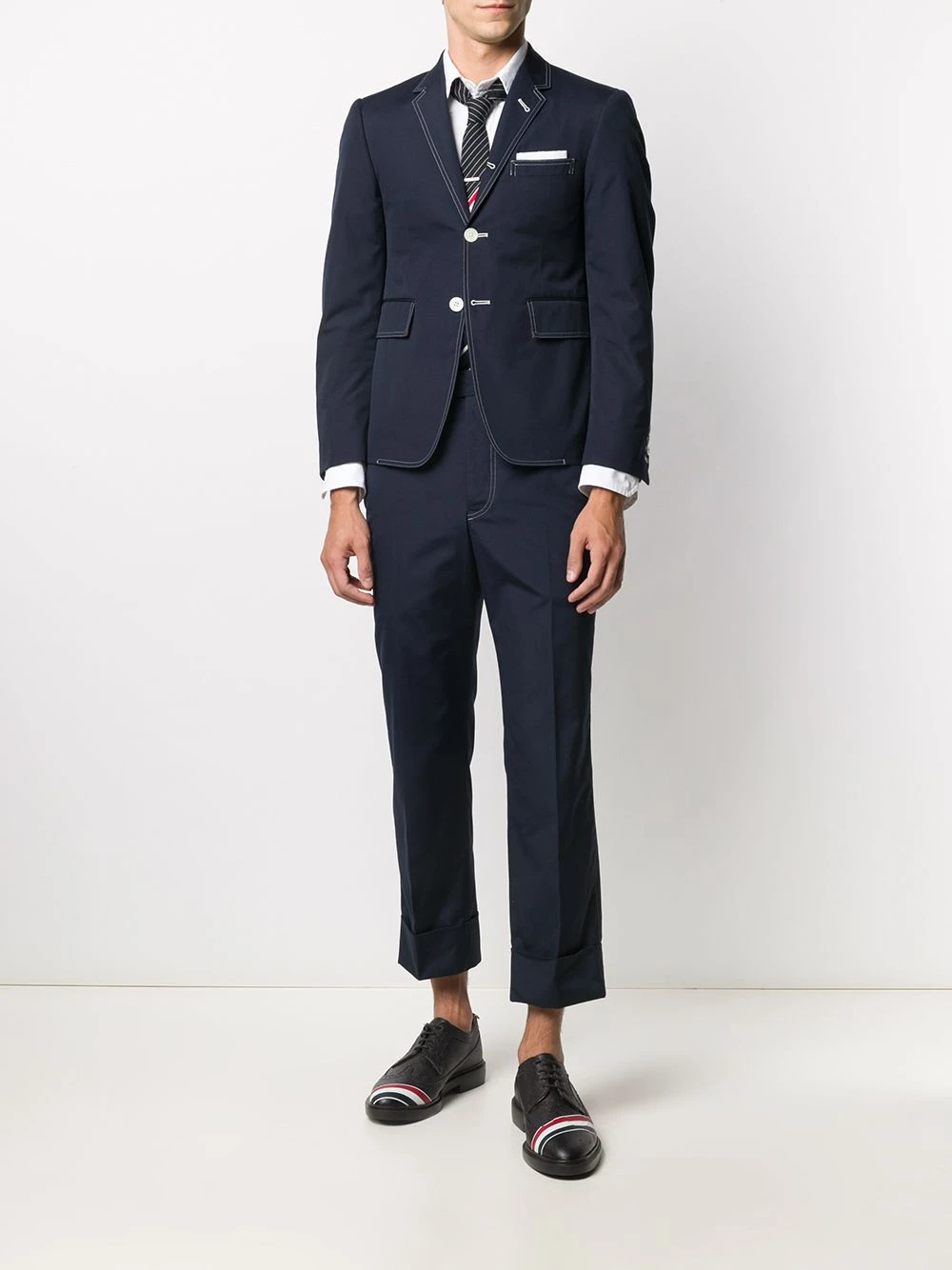 Best reviews of π₯° Thom Browne Cropped tailored trousers tailored pants of men π 2 Thom Browne cropped tailored trousers