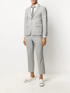 Thom Browne check tailored trousers