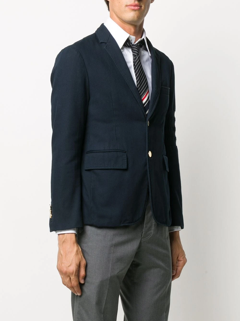 Buy β€οΈ Thom Browne 4 Bar cotton sport coat blazers of men π 3 Thom Browne 4-Bar cotton sport coat
