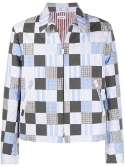 Thom Browne patterned shirt jacket