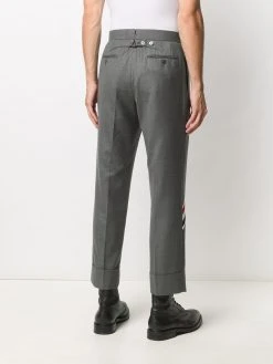 Thom Browne RWB-stripe cropped trousers