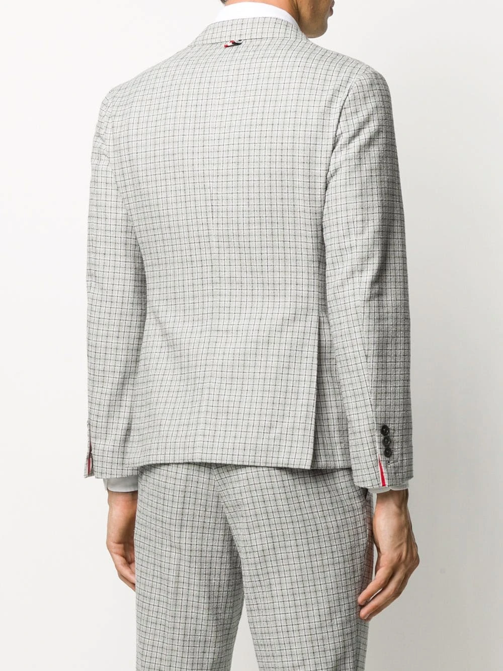 Promo ⭐ Thom Browne Check single breasted blazer blazers of men 👏 4 Thom Browne check single-breasted blazer
