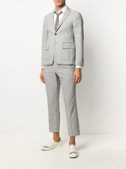 Promo ⭐ Thom Browne Check single breasted blazer blazers of men 👏 6 Thom Browne check single-breasted blazer