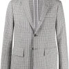 Thom Browne check single-breasted blazer