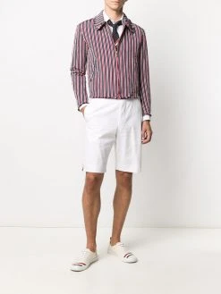 Thom Browne RWB-stripe zip-up jacket