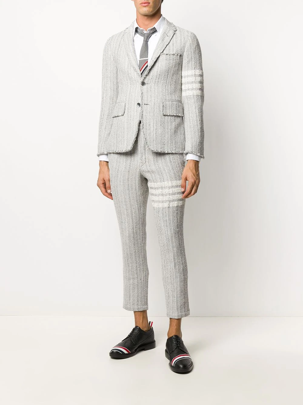 Top 10 β¨ Thom Browne 4 Bar tweed tailored trousers tailored pants of men π 2 Thom Browne 4-Bar tweed tailored trousers