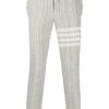 Thom Browne 4-Bar tweed tailored trousers
