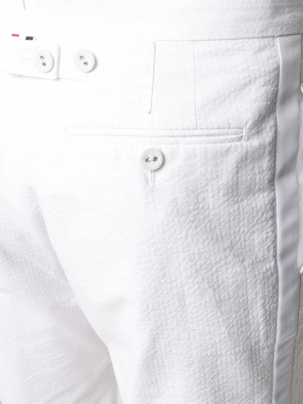 Hot Sale π Thom Browne Cotton backstrap shorts tailored shorts of men β 5 Thom Browne cotton backstrap shorts