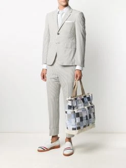 Thom Browne striped single-breasted blazer