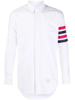 Thom Browne 4-Bar stripe shirt