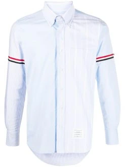 Thom Browne Funmix RWB stripe armband shirt