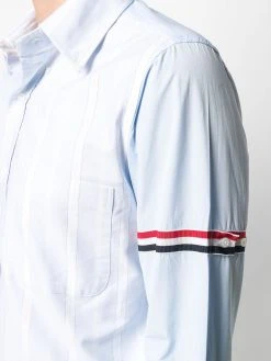 Thom Browne Funmix RWB stripe armband shirt