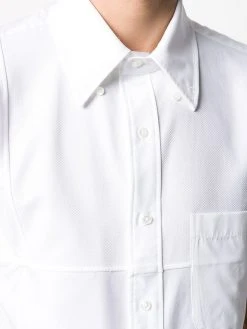 Budget π― Thom Browne Logo patch short sleeve shirt shirts of men π₯ 9 Thom Browne logo-patch short-sleeve shirt