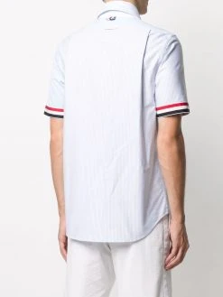 Budget π Thom Browne RWB stripe short sleeve shirt shirts of men β€οΈ 8 Thom Browne RWB-stripe short sleeve shirt