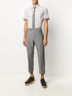 Thom Browne Seersucker stripe button-down shirt