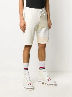 Best Pirce π Thom Browne 4 Bar stripe tonal track shorts track & running shorts of men π 7 Thom Browne 4-Bar stripe tonal track shorts