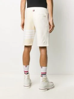 Best Pirce π Thom Browne 4 Bar stripe tonal track shorts track & running shorts of men π 8 Thom Browne 4-Bar stripe tonal track shorts