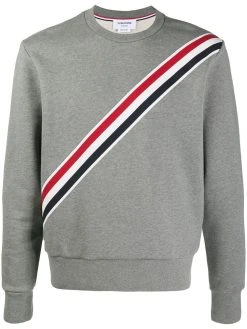 Thom Browne RWB-stripe sweatshirt