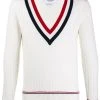 Thom Browne V-neck knit jumper