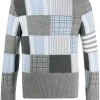 Thom Browne patchwork knit jumper