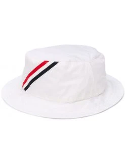 Thom Browne RWB-stripe bucket hat