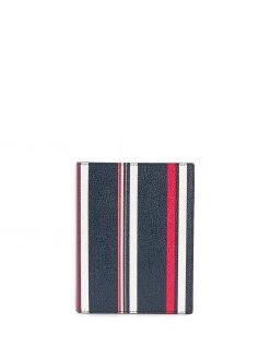 Thom Browne Repp stripe passport holder