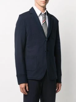 Cheap ⌛ Thom Browne Single breasted cotton blazer blazers of men ⭐ 9 Thom Browne single-breasted cotton blazer