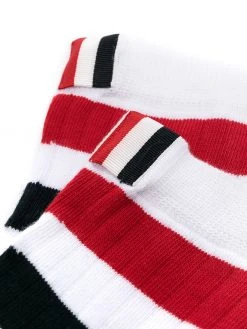 Thom Browne wide stripe athletic ankle socks