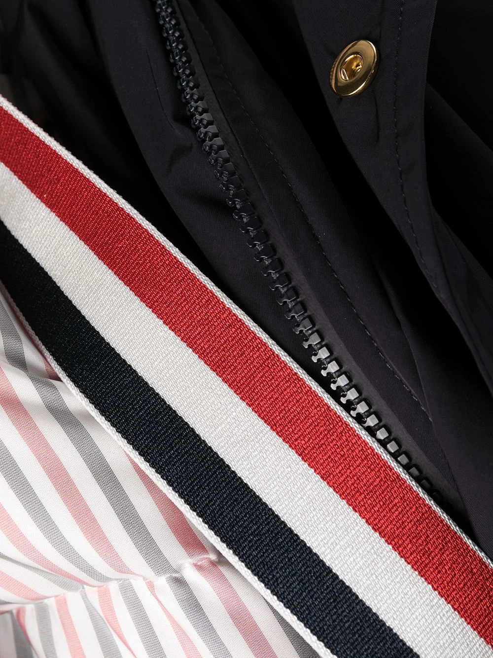 Cheap ✔️ Thom Browne Downfill hooded football 4 Bar parka parkas of men ⌛ 6 Thom Browne downfill hooded football 4-Bar parka