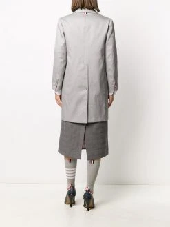 Thom Browne mid-length sack overcoat